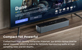 500W Sound Bar for TV with 6.5" Subwoofer&4 Wired Surround Speakers