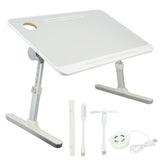 Laptop Bed Tray Table, Height Angle Adjustable Laptop Bed Stand, Portable Lap Desk