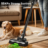 Cordless Stick Vacuum Cleaner, 55Kpa/55Mins Vacuum Cleaners for Home