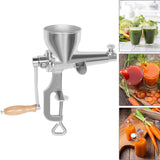 Manual Juice Squeezer Fine Filter Fruit&Vegetable Squeezer Barley Juicer Stainless Steel