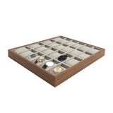 24 Slot Watch Box Organizer with Removable Pillows for Men Women, Home