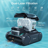 Cordless Robot Pool Cleaner WYBOT M2 Visual for Big Swimming Pools