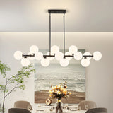 Mid Century Modern Chandelier 16-Lights Sputnik Chandelier 54in Chandelies