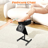 Professional Pedicure Stool Height Adjustable Manicure Chair Beauty Salon Spa Lift Stool Footrest