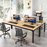 Tribesigns 78.7 Inches Extra Long Computer Desk 2 Person Desk, Double Long Desk