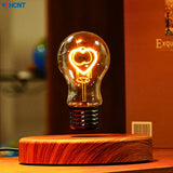 HCNT Levitating Bulb Lamp Magnetic Floating Light Desk Lamp Table lamp Night Light