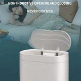 7L Smart Induction Trash Can Automatic Intelligent Sensor Dustbin Electric Touch Trash Bin for Kitchen Bathroom Bedroom Trash