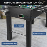 Wear Resist Full Size Soccer Game Table Reusable for Friends and Family