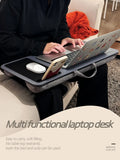 Home office laptop desk, tablet stand, mouse pad, phone stand, laptop desk