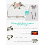 Neck Massager for Pain Relief with Heat Flex Design, Shoulder Massager