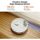 Qrevo Pro Robot Vacuum and Mop with lexiArm Design Edge Mopping