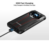DOOGEE S119 Rugged Phone 1.32" Rear Display 6.72" FHD+IPS 32GB(8+24) 512GB 100MP Camera