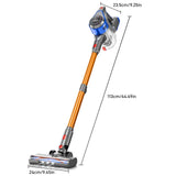 Honki 78KPA Cordless Vacuum Cleaner with LED High Power for Pet Hair