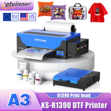 US EU Stock A4 XP600 DTF Printer For Epson L805 R1390 T shirt Printing Machine