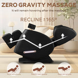 Massage Chair Recliner with Heating, Airbags, Foot Roller, Bluetooth Speaker
