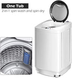 Portable Full Automatic Washer and Dryer for Apartment, RV, Dorm