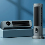 Tower Fan USB Rechargeable Portable Table Fan, Quiet for Home Office