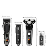 Hair Clippers for Men 4-in-1 Cordless Clippers Set Beard and Mustache Trimmer for Men Nose and Ear Hair Trimmer