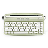 YUNZII B307 Wireless Keyboard, Retro Typewriter Aesthetic Keyboards