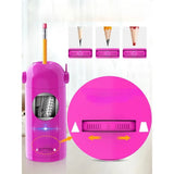 Color pencil electric sharpener, automatic robot sharpener, rechargeable hands-free sharpener