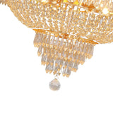 Luxury Crystal Chandelier, Modern Gold French Empire Crystal Ceiling Chandelier