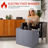 Portable Space Heater with Thermostat & Timer for Office & Home