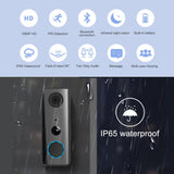 Tuya 3MP WiFi wireless Smart video doorbell Outdoor doorbell camera