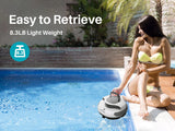 Cordless Pool Cleaner with 5000mah Up to 120 Mins Run time Two Adjustable
