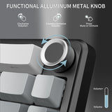 ATTACK SHARK X66 65% Wireless Mechanical Keyboard with Knob