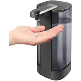 Automatic Soap Dispenser, Rechargeable Touchless, 17oz/500ml with 4 Adjustable Levels