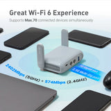 GL.iNet GL-MT3000 (Beryl AX) Wi-Fi 6 Wireless Travel Gigabit Router