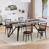 70.9"Rectangular Large Dining Table, Waterproof Large Desk for 8 People