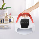 96W ABS Rechargeable Nail Lamp,White Red Black Automatic Sensor UV LED Nail Dryer