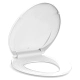 Elongated Toilet Seat with Quick-Release And Quick-Attach Plastic Toilet Seat with Soft Close