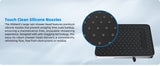 Upgraded 5-spray 13'' Shower Head, High Pressure Rainfall Shower Head, Dual Showerhead