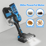 TASVAC S800 Portable Stick Vacuum Cleaner, 23 Kpa 6 in 1 Lightweight