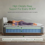 14 Inch Hybrid Queen Mattress in a Box - Memory Foam & Pocket Springs