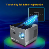 Portable Smart Movie Projector with LED Lighting BT5.0 Bulit-in More App
