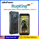 【Ship from US】Ulefone RugKing 9600mAh Up to 16GB+256GB Waterproof
