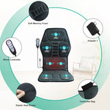 Vibration Back Massager Seat Cushion with Heat,Massage Chair Pad,Chair
