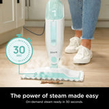 Shark Steam Mop w/ 2 Machine Washable Dirt Grip Pads, Removable Water Tank