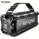 W-KING D8 Bluetooth Speaker, 50W RMS IPX6 Waterproof Loud Speakers Bluetooth Wireless, Large Outdoor Portable Party Box for Home,