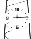 Yiyibyus Wall Clock for Living Room Modern Decor Pendulum Silent Clock