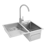 Stainless Steel Bathroom Sinks| 60*48cm Undercounter Basin| Balcony Laundry Sink