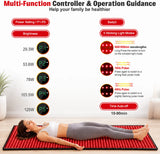 Red Light Mat Full Body 63" x 23.6" 945pcs for Whole Body LED Light Relax
