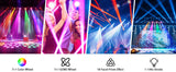 Somspot 2PCS 150W LED Lighting Projector for Party Concert Theater Bar