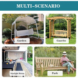 Outdoor Bench Cushions 48 x 18 Inch Thick Waterproof Porch Swing Cushions