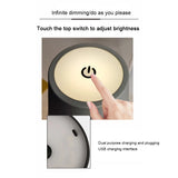 Portable Touch Wireless 4000mAh Rechargeable LED Table Lamp
