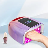 Nail Dryer Lamp, Intelligent Sensor Nail Lamp with 10s 30s 60s 90s Timer, Wide Area Hand Foot UV LED Nail