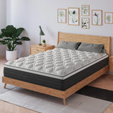 12"14" Gel Memory Foam Hybrid Pocket Spring Mattress Twin Full King Queen